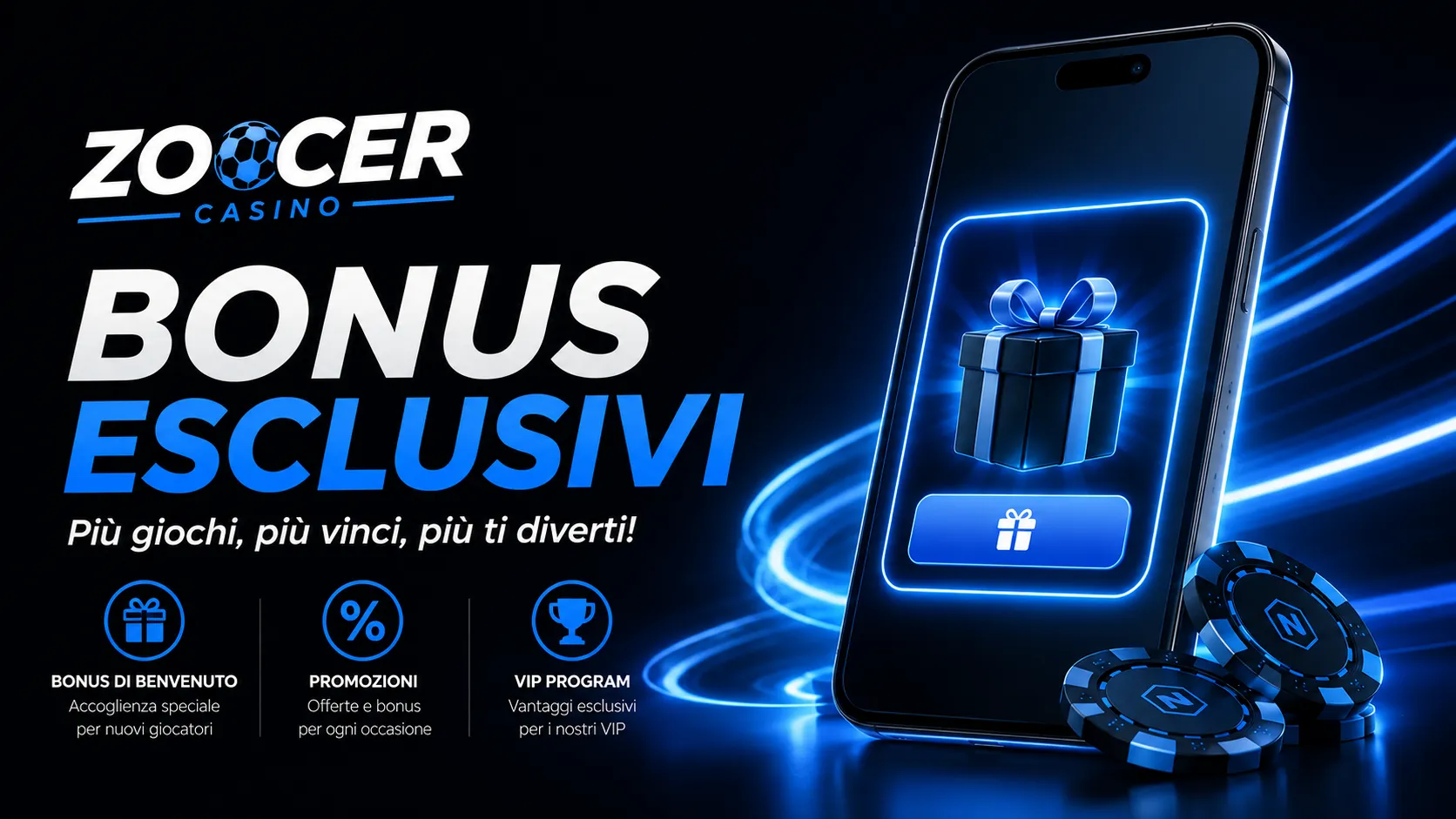 Zoccer Casino Online  Bonus